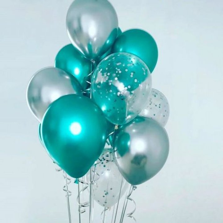 Фонтан шаров "Изумрудный" в Новокузнецке