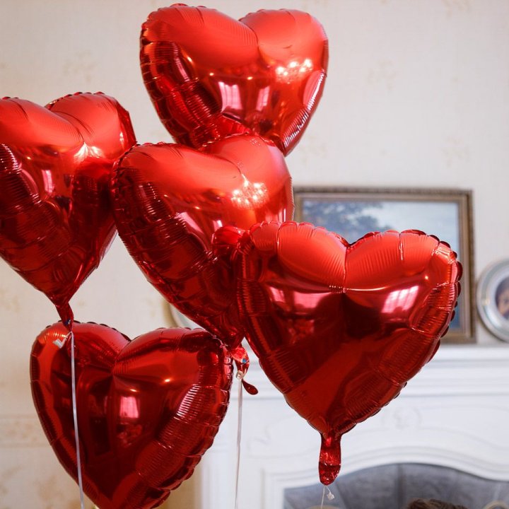 Фольгированный шар "Сердце" в Новокузнецке