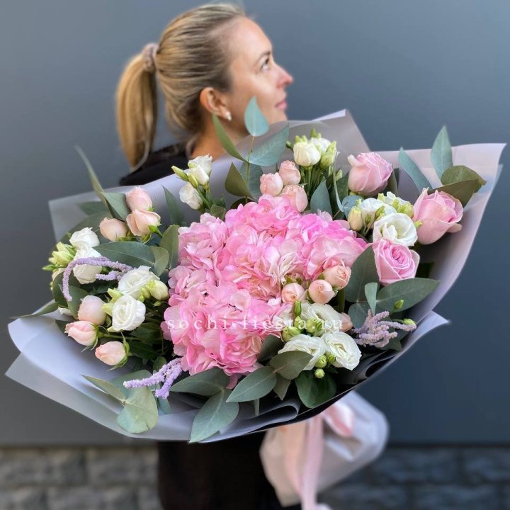 Дизайнерский букет "Кристал" в Новокузнецке