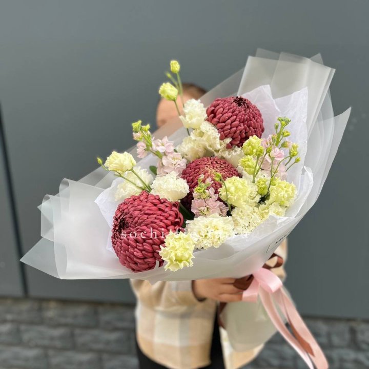 Букет "Дыхание весны" в Новокузнецке