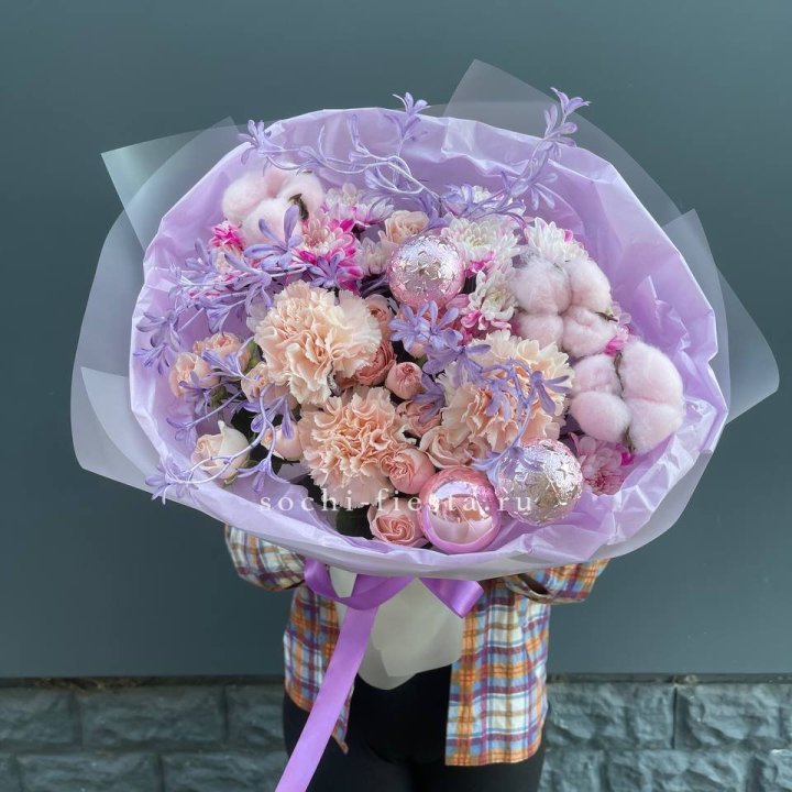 Букет "Лавандовая сказка" в Новокузнецке