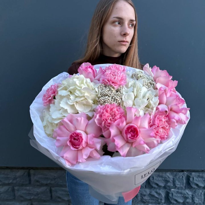 Букет "Нежное сияние" в Новокузнецке