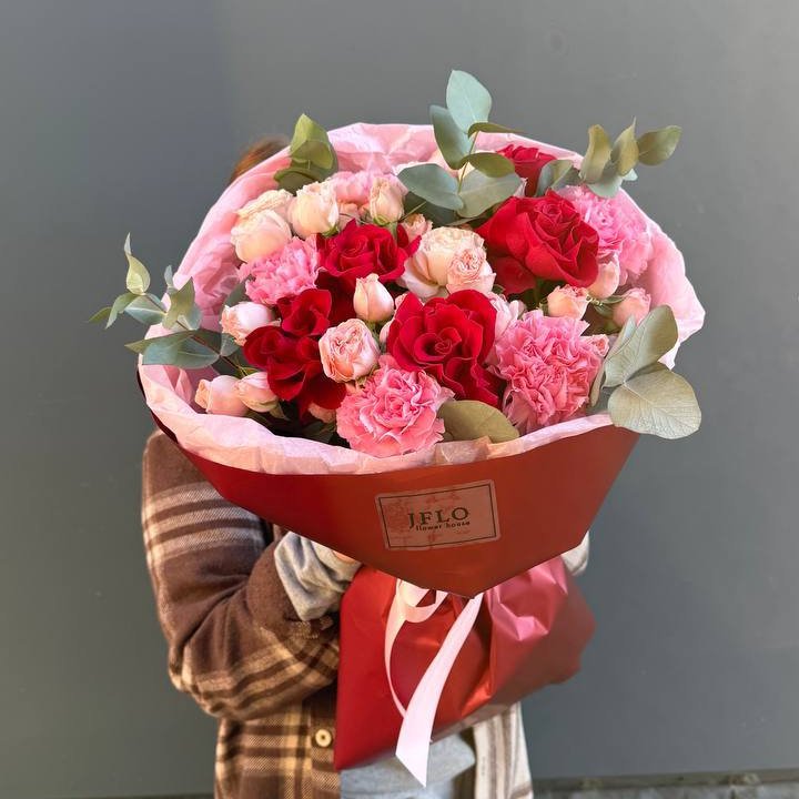 Букет "Первая любовь" в Новокузнецке