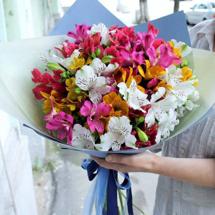 Микс альстромерий в Новокузнецке