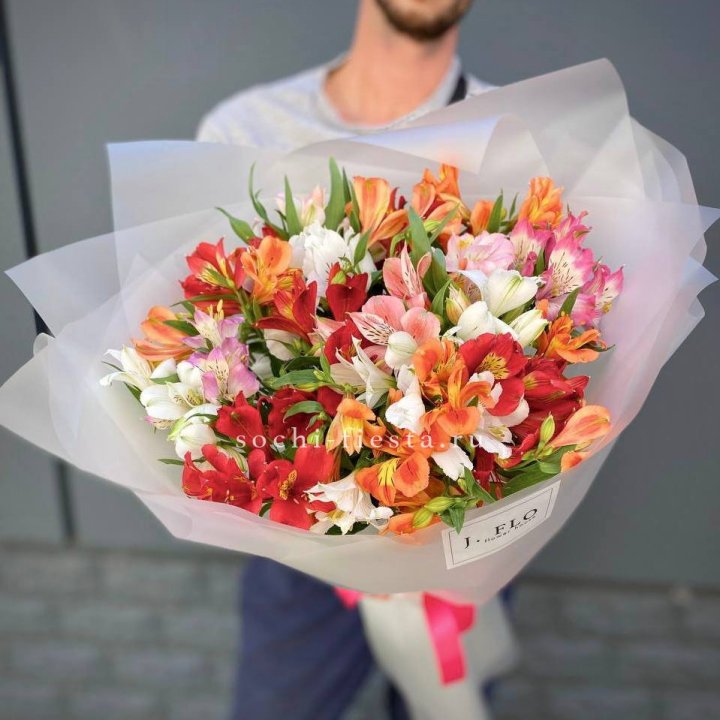 Микс альстромерий №5 в Новокузнецке