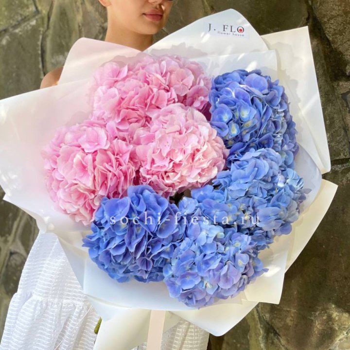 Букет гортензий №1 в Новокузнецке