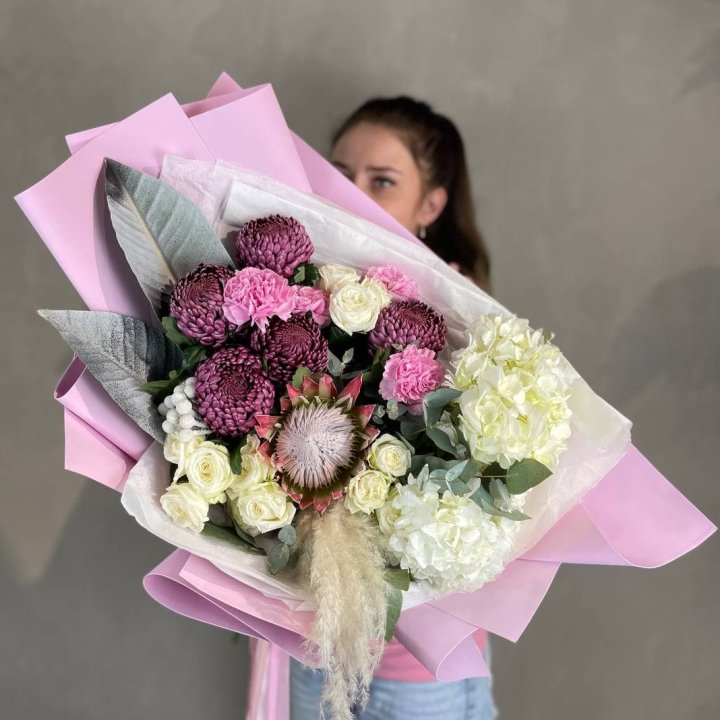 Дизайнерский букет №17 в Новокузнецке