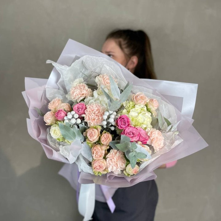 Дизайнерский букет №19 в Новокузнецке