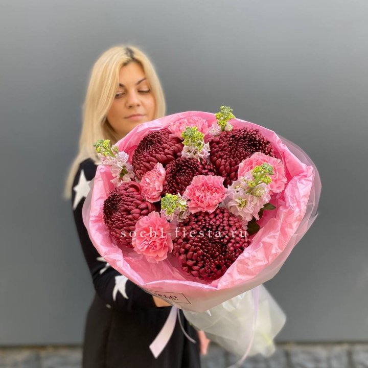 Букет "Сияющая любовь" в Новокузнецке