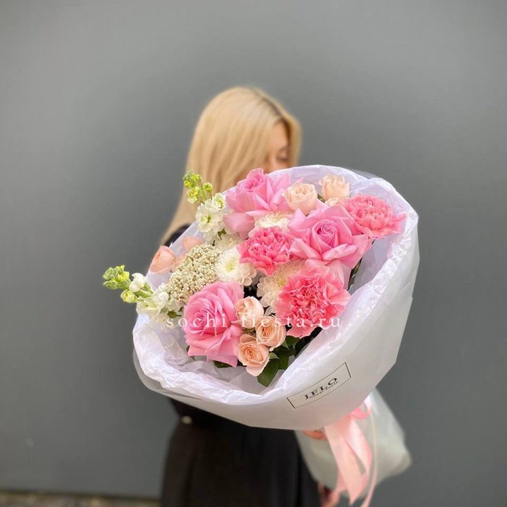 Букет "Нежный поцелуй" в Новокузнецке