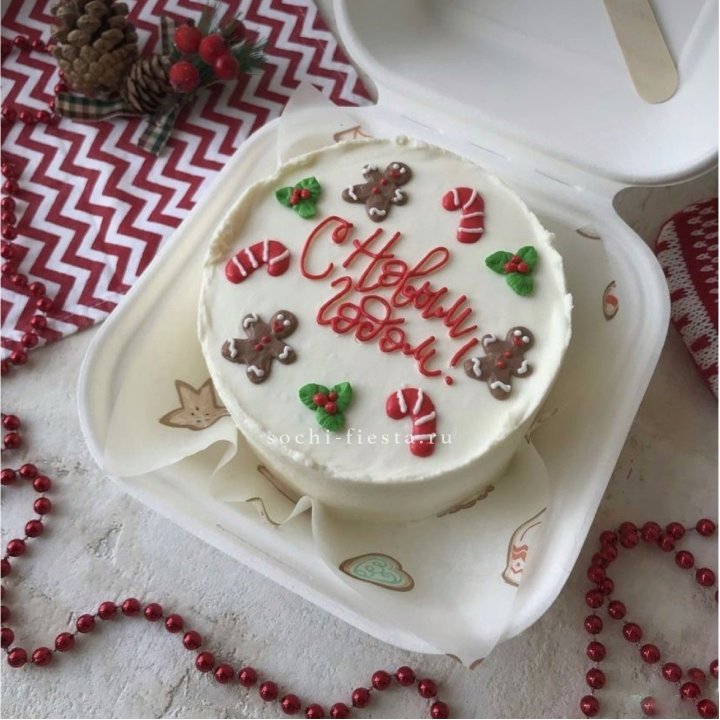 Бенто-торт "С Новым Годом!" в Новокузнецке