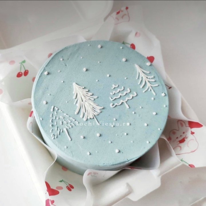 Бенто-торт "Елки" в Новокузнецке