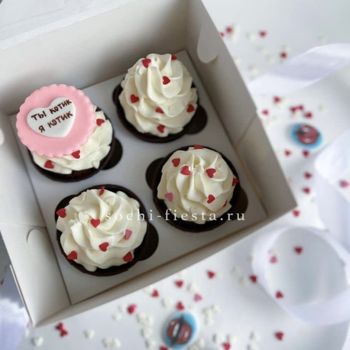 Набор капкейков "Для тебя" в Новокузнецке