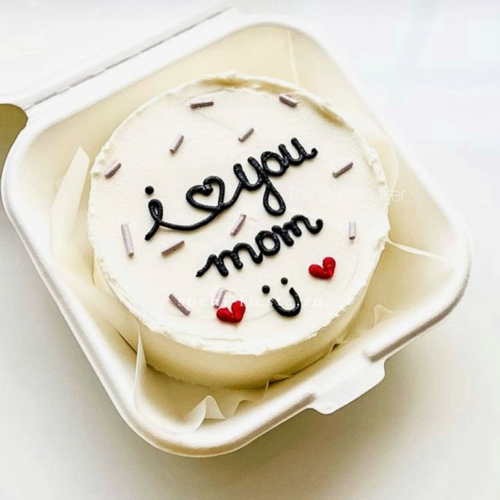 Бенто-торт "Мамочка, я люблю тебя!" в Новокузнецке