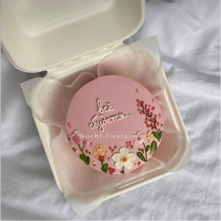 Бенто-торт "Все сбудется"  в Новокузнецке