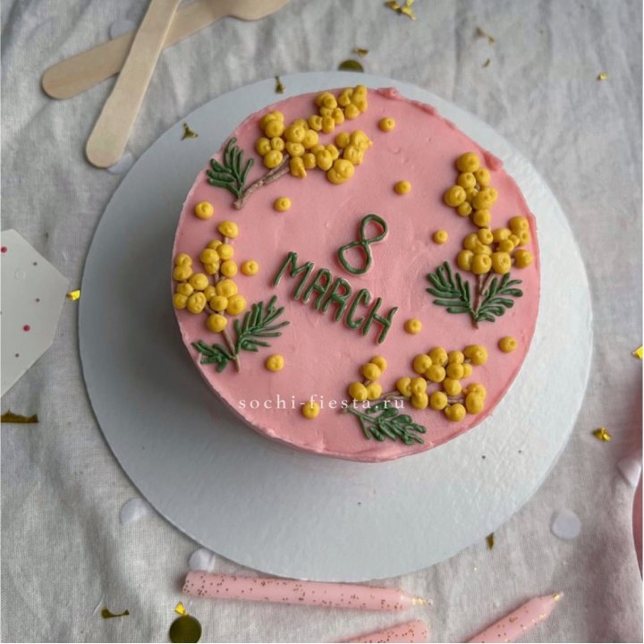 Бенто-торт "8 марта"  в Новокузнецке