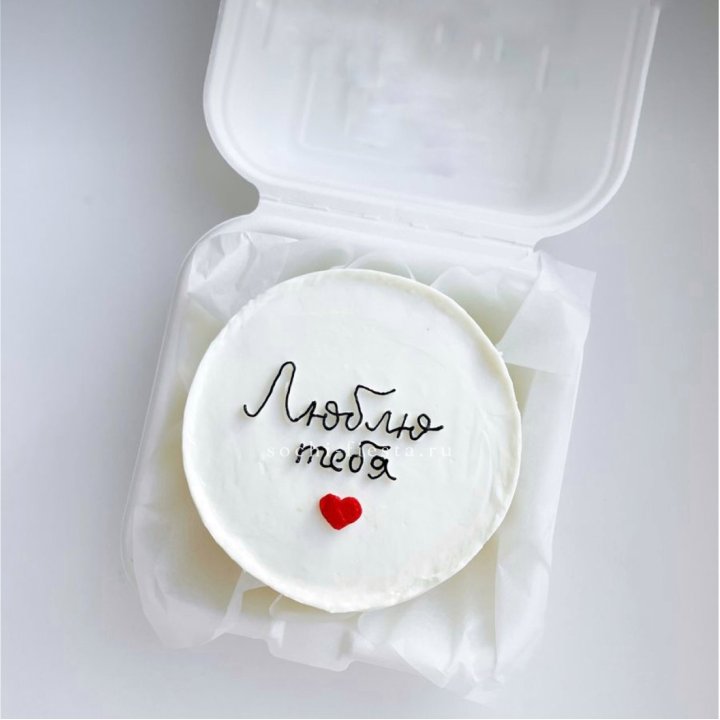 Бенто-торт "Люблю Тебя"  в Новокузнецке