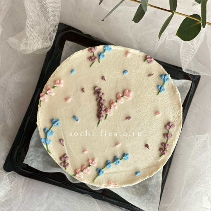 Бенто-торт "Лаванда" в Новокузнецке