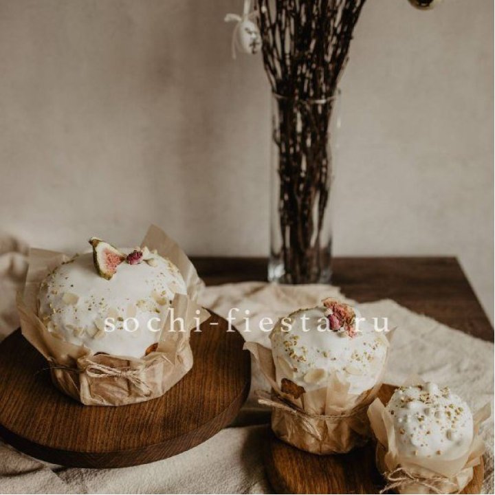 Кулич мини с изюмом в Новокузнецке