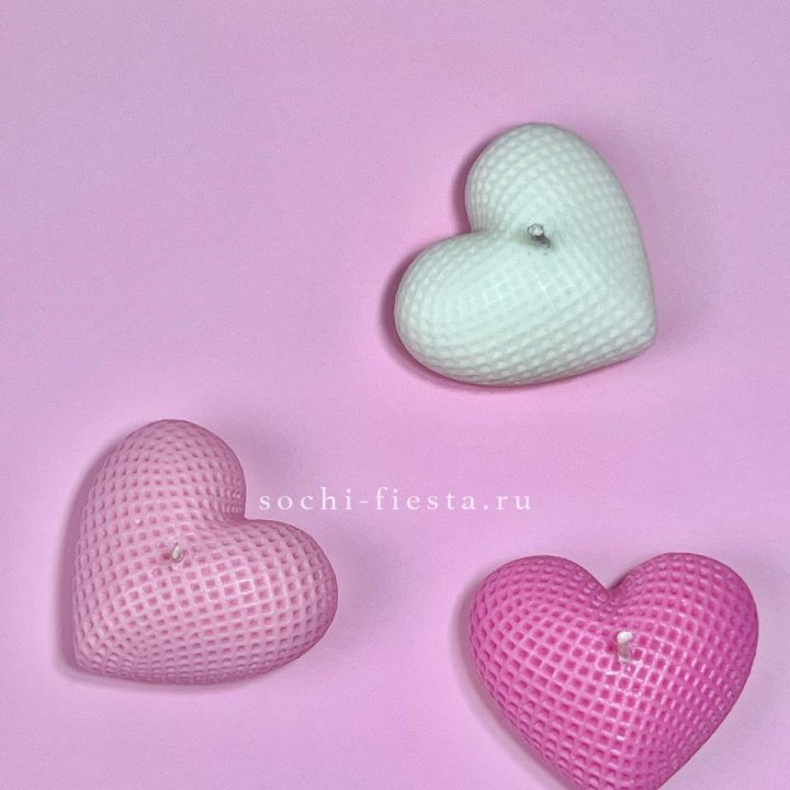 Набор свеч сердец в Новокузнецке