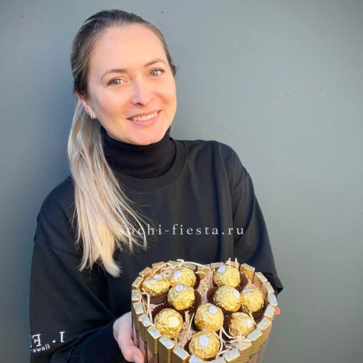 Шоколадный набор Сердце в Новокузнецке