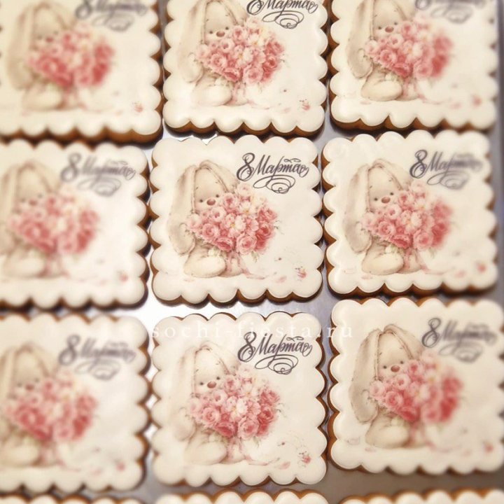 Имбирный пряник 8 марта в Новокузнецке