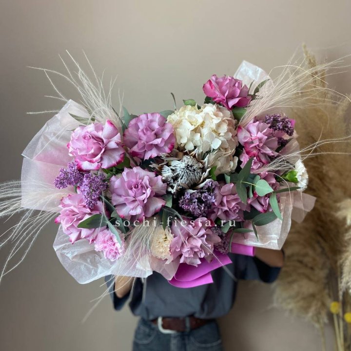 Дизайнерский букет №14 в Новокузнецке