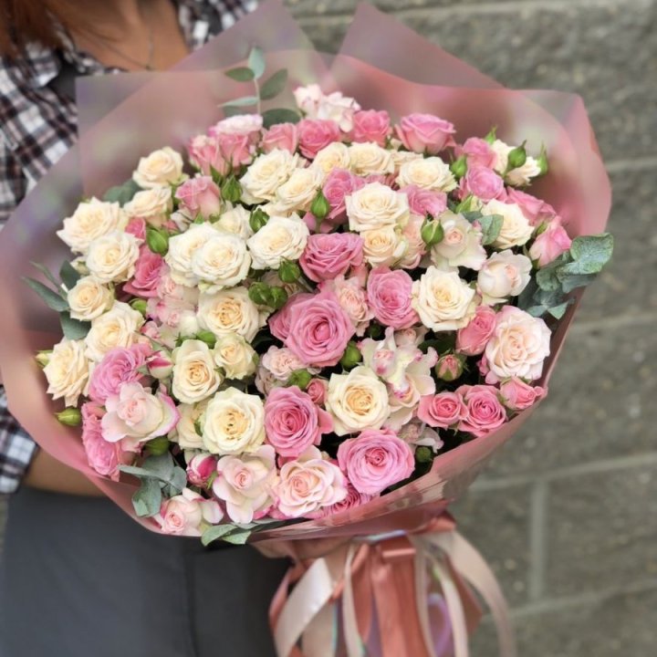 21 кустовая роза в Новокузнецке