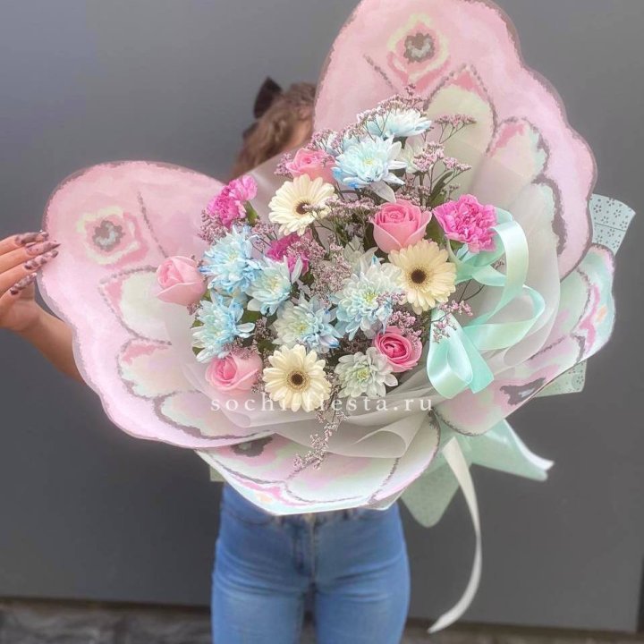  Букет "Бабочка №5" в Новокузнецке