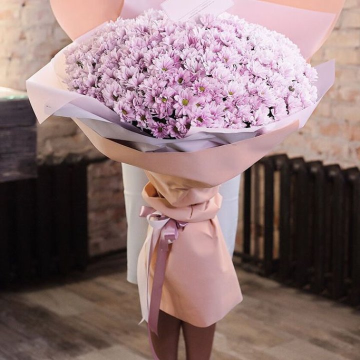 Облако хризантем №1 в Новокузнецке