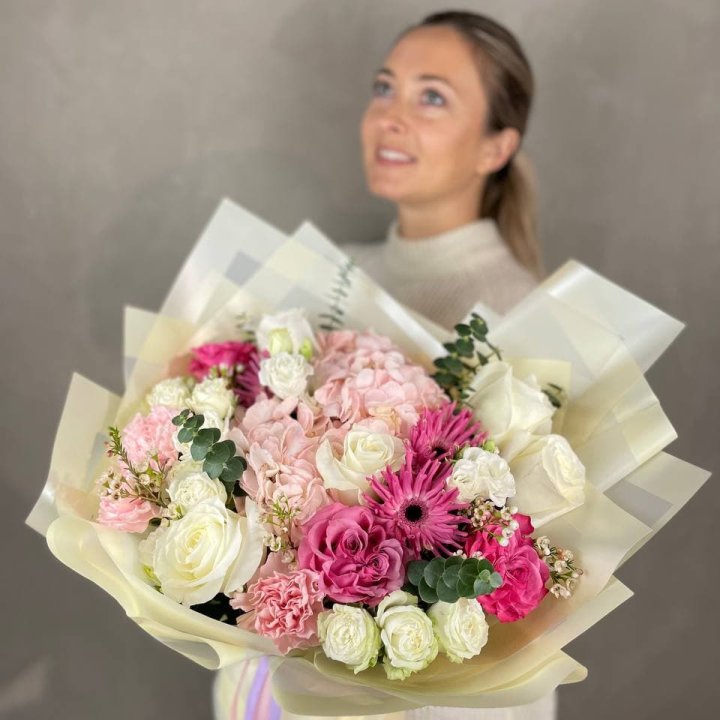 Дизайнерский букет "Мелоди" в Новокузнецке