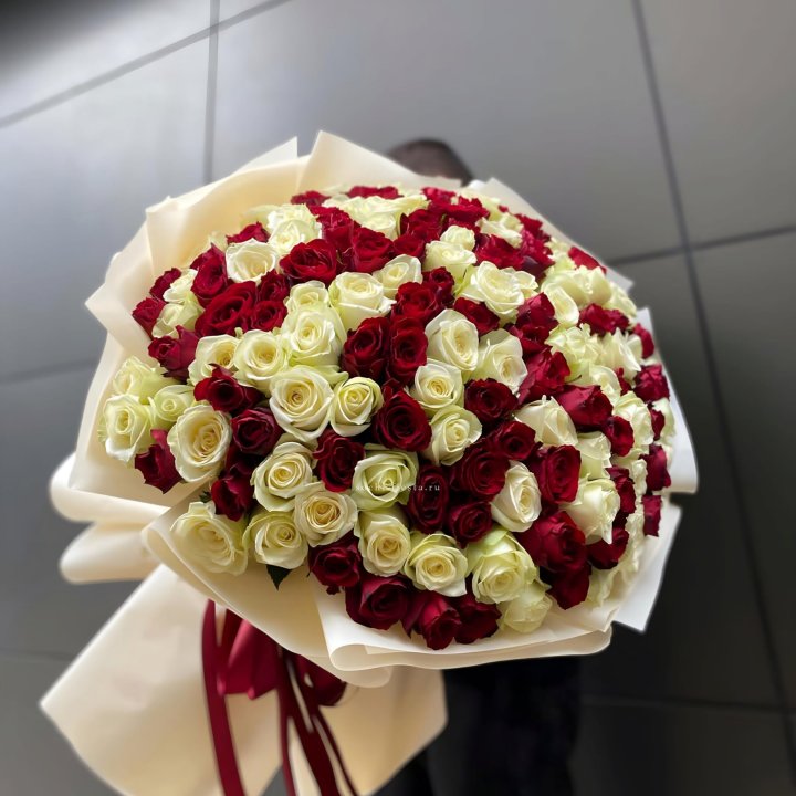 101 высокая импортная роза  в Новокузнецке