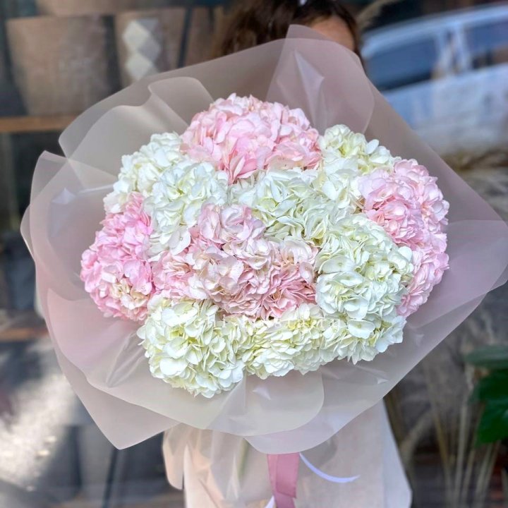 Букет гортензий № 3 в Новокузнецке