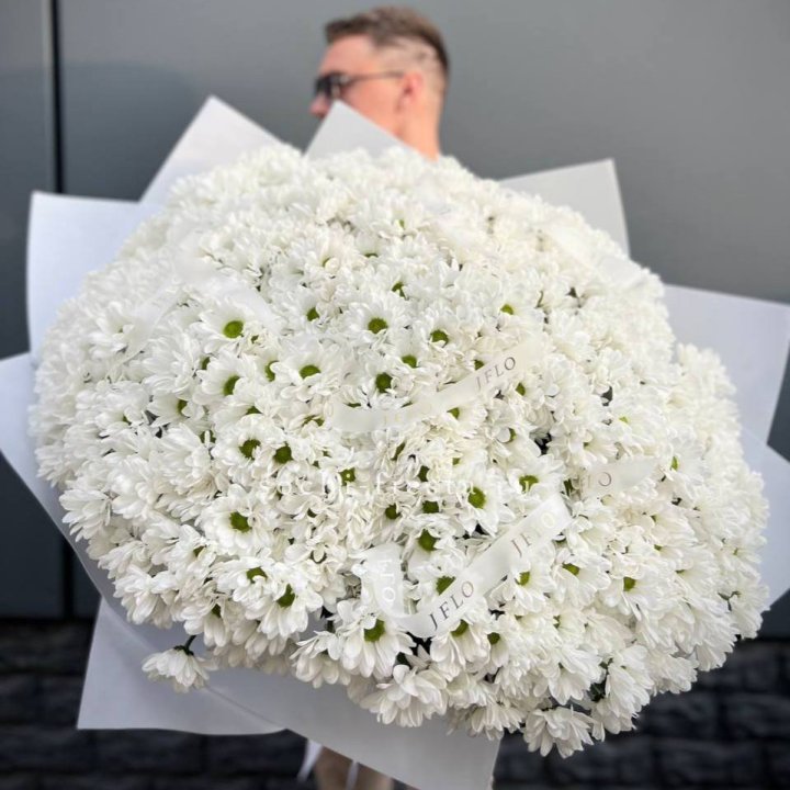  Букет хризантем "Макси" в Новокузнецке