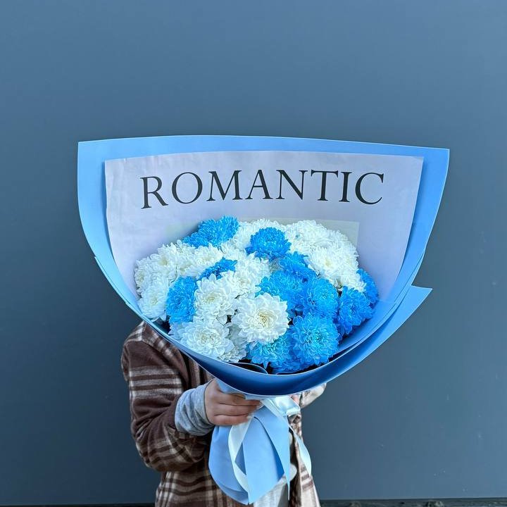 Дуо хризантем в Новокузнецке