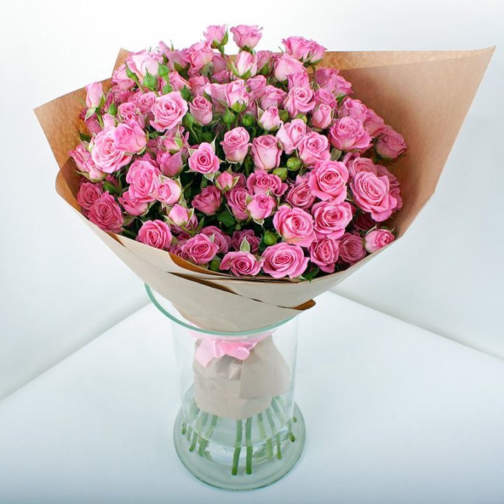 15 кустовых роз в Новокузнецке