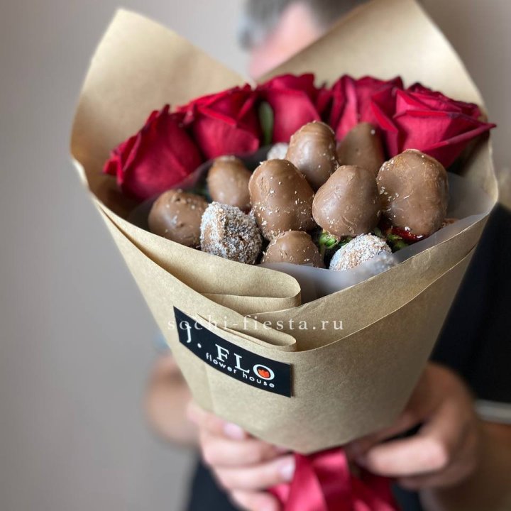 "Тандем с шоколадной клубникой" в Новокузнецке