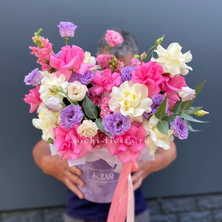 Цветочный бокс "Сиона" в Новокузнецке