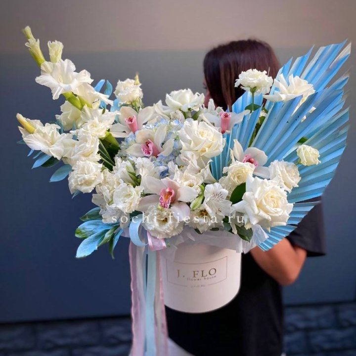 Цветочный бокс №3 в Новокузнецке