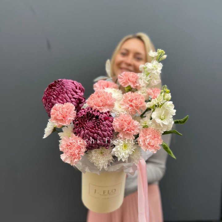 Цветочный бокс №4 в Новокузнецке