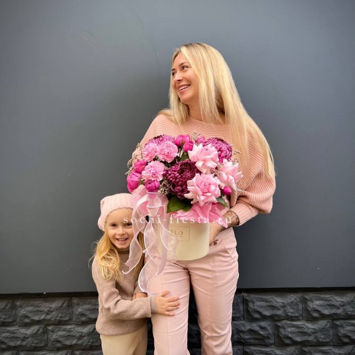 Цветочный бокс "Альба" в Новокузнецке