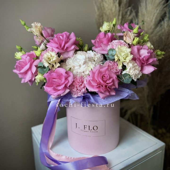 Цветочная коробка "Мишель" в Новокузнецке