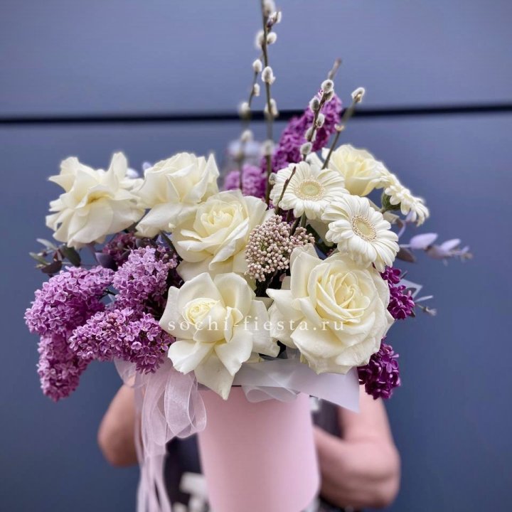 Цветочный бокс "Светлое Воскресенье" в Новокузнецке