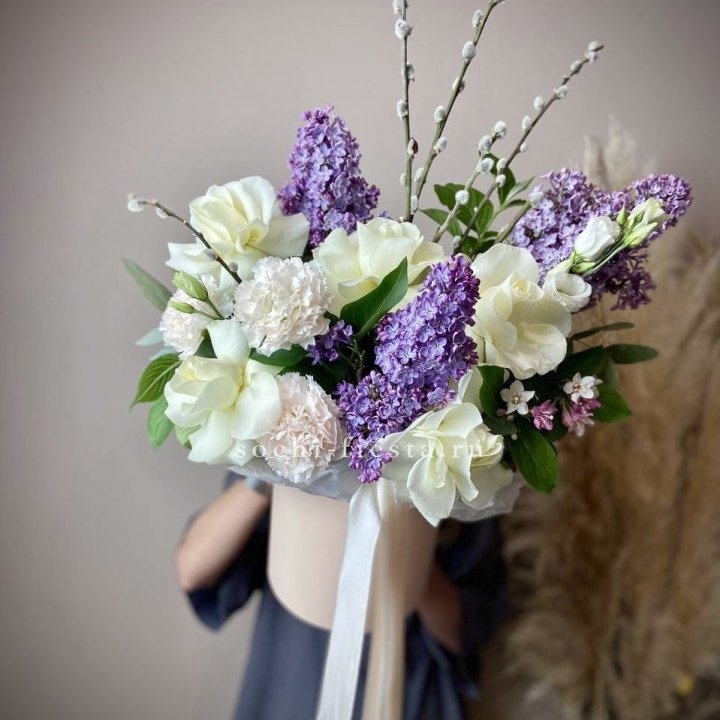 Цветочный бокс "Воскресенье" в Новокузнецке