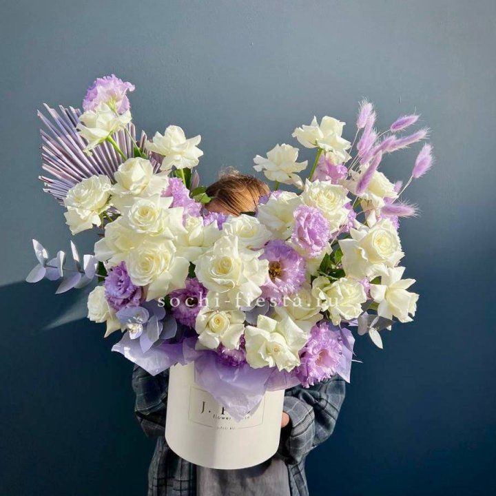 Цветочный бокс "Изабель" в Новокузнецке