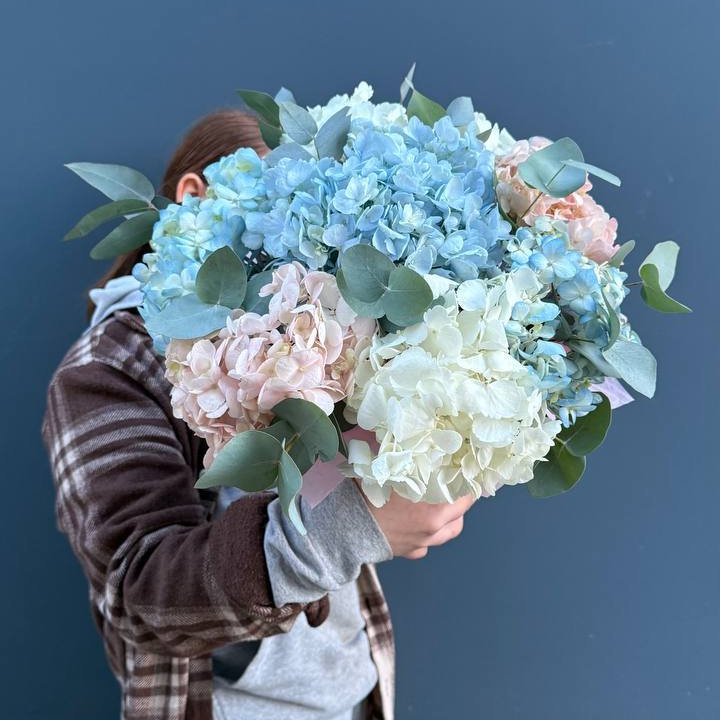 Гортензии в коробочке в Новокузнецке