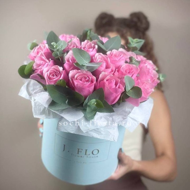 Бокс 27 роз в Новокузнецке