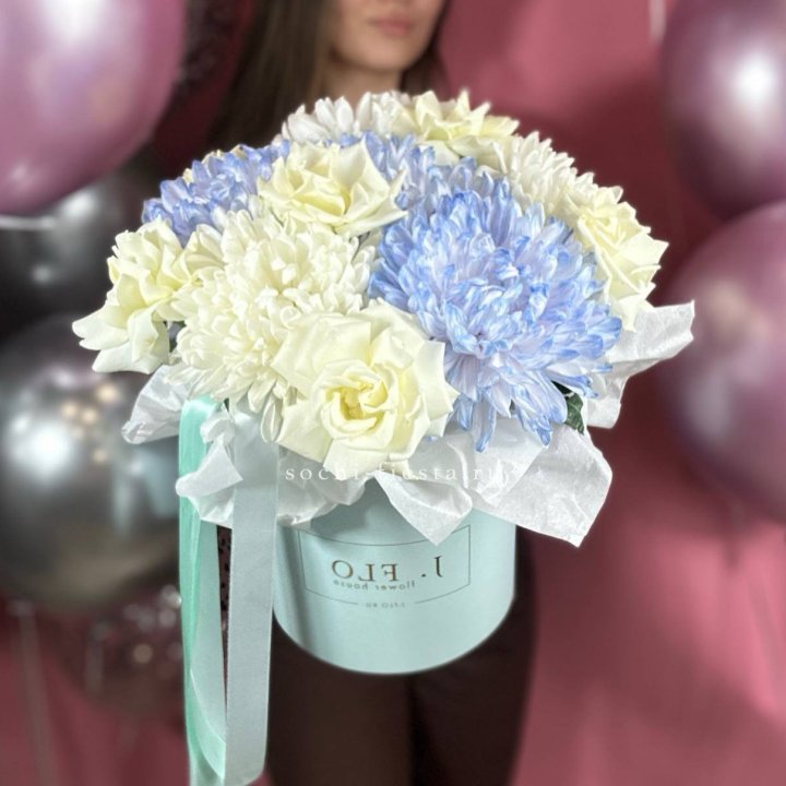 Коробка с цветами "Вольта" в Новокузнецке