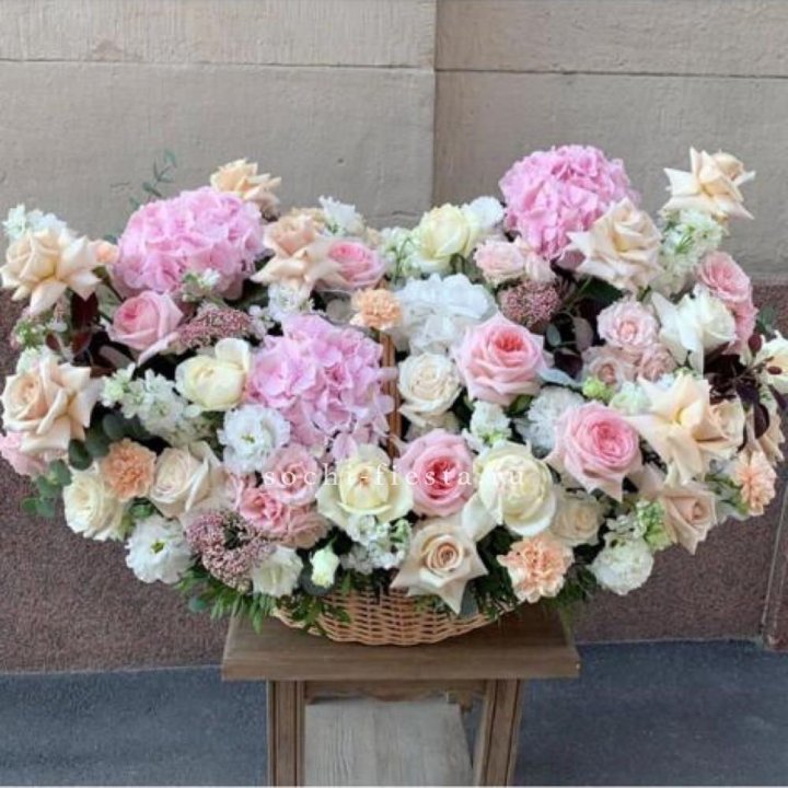 Цветочная корзина макси N2 в Новокузнецке