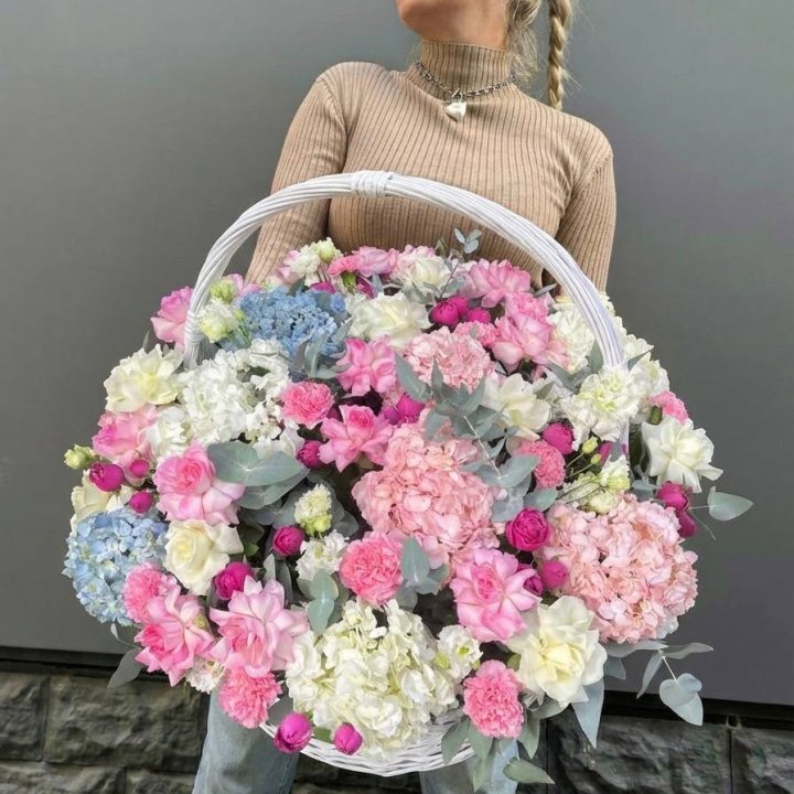 Цветочная корзина №3 в Новокузнецке